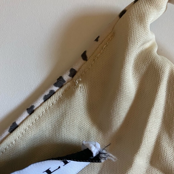 Double Strap Abstract Printed MIDI Dress - Picture 6 of 6